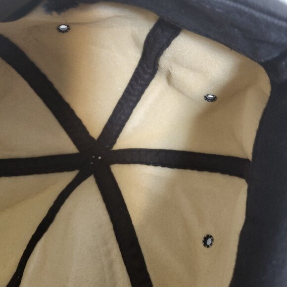 Ferguson Supply Hat Snapback Vintage 80s Cap Trucker K-Brand Blk Canada Made - Picture 10 of 13